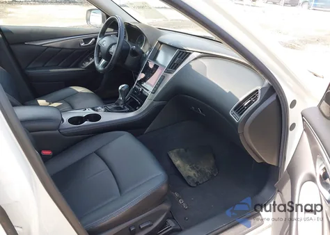 2017 Infiniti Q50 3.0T Signature Edition z USA, uszkodzony, nr VIN JN1EV7AP5HM739562